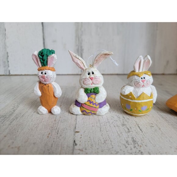 Eddie Walker Easter Bunny carrot car outfit egg figure spring set - Picture 2 of 6